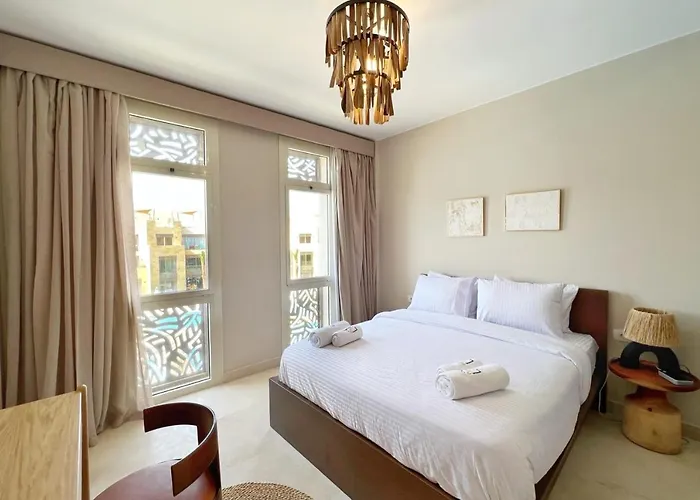 Appartement Dazzling 2 Bdr W Rooftop Mangroovy Free Pool & Access Hurghada