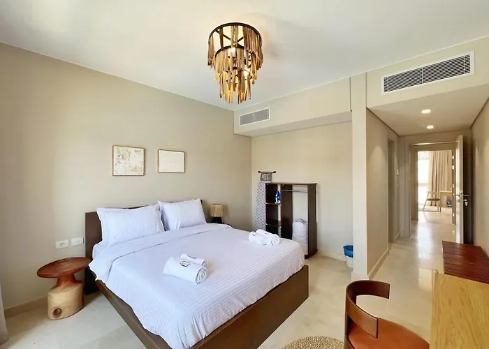 Dazzling 2 Bdr W Rooftop Mangroovy Free Pool & Access Appartement Hurghada